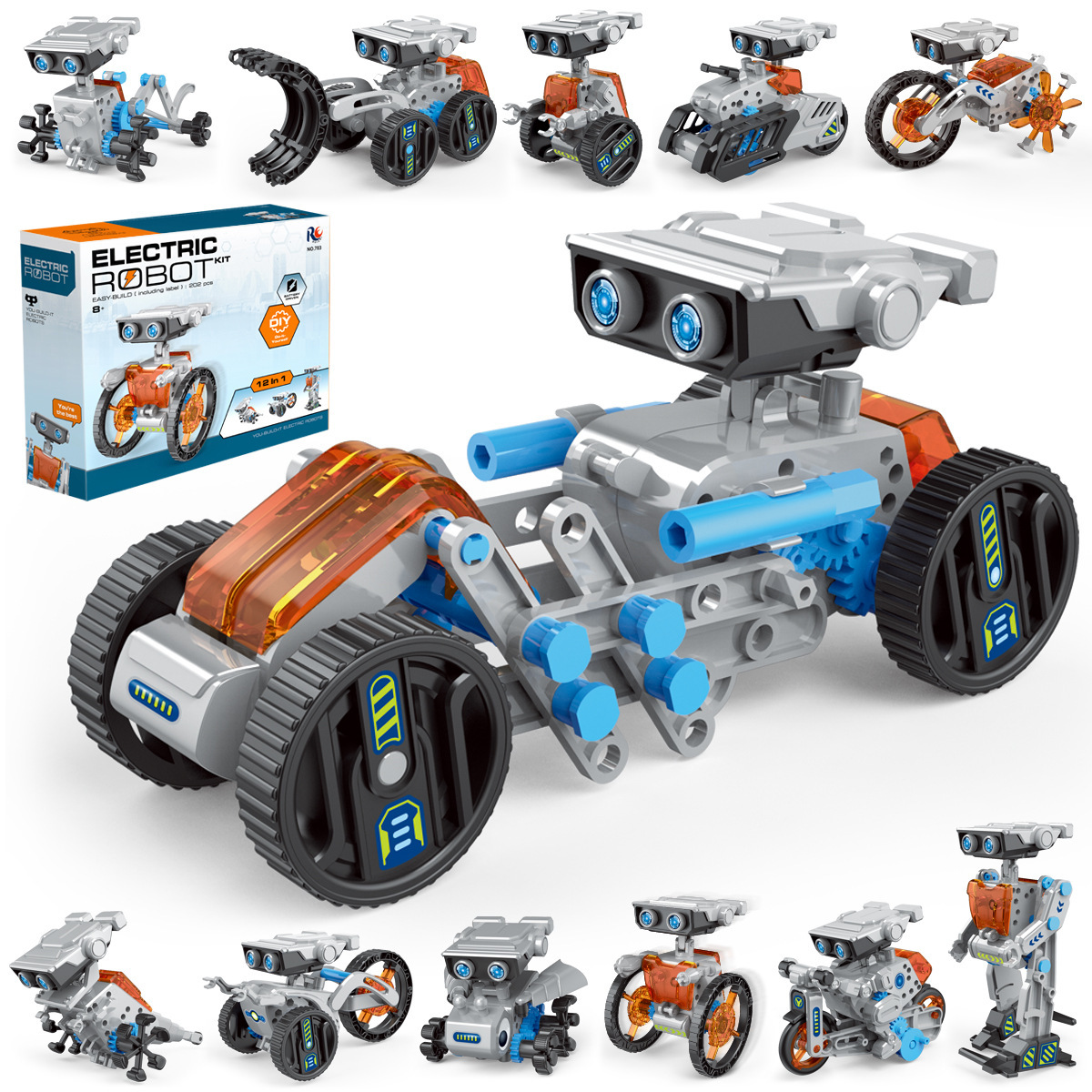 Kit Power Tools - 12 in 1 Science Experiment Solar