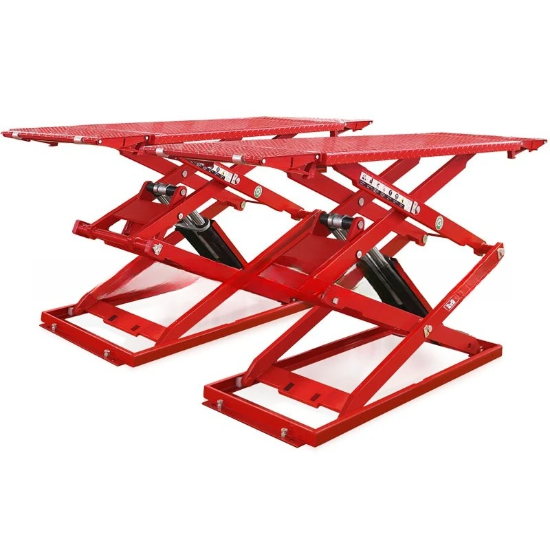 Power Tools In Automotive - Ultra-thin scissor lift, automotive ultra-thin small