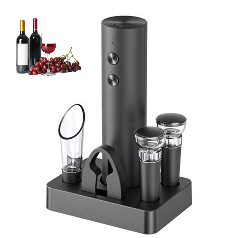 Kit Power Tools - Electric Wine Bottle Opener Set New