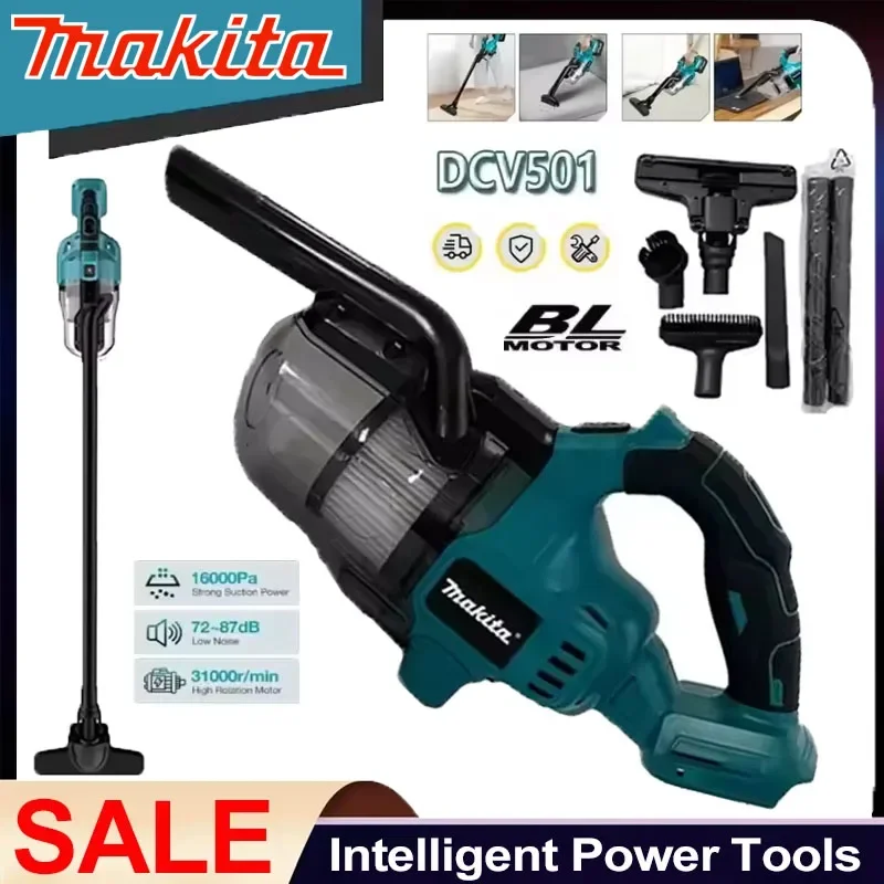 Power Tools In Construction - Makita Cordless Power Tool Electric Vacuum