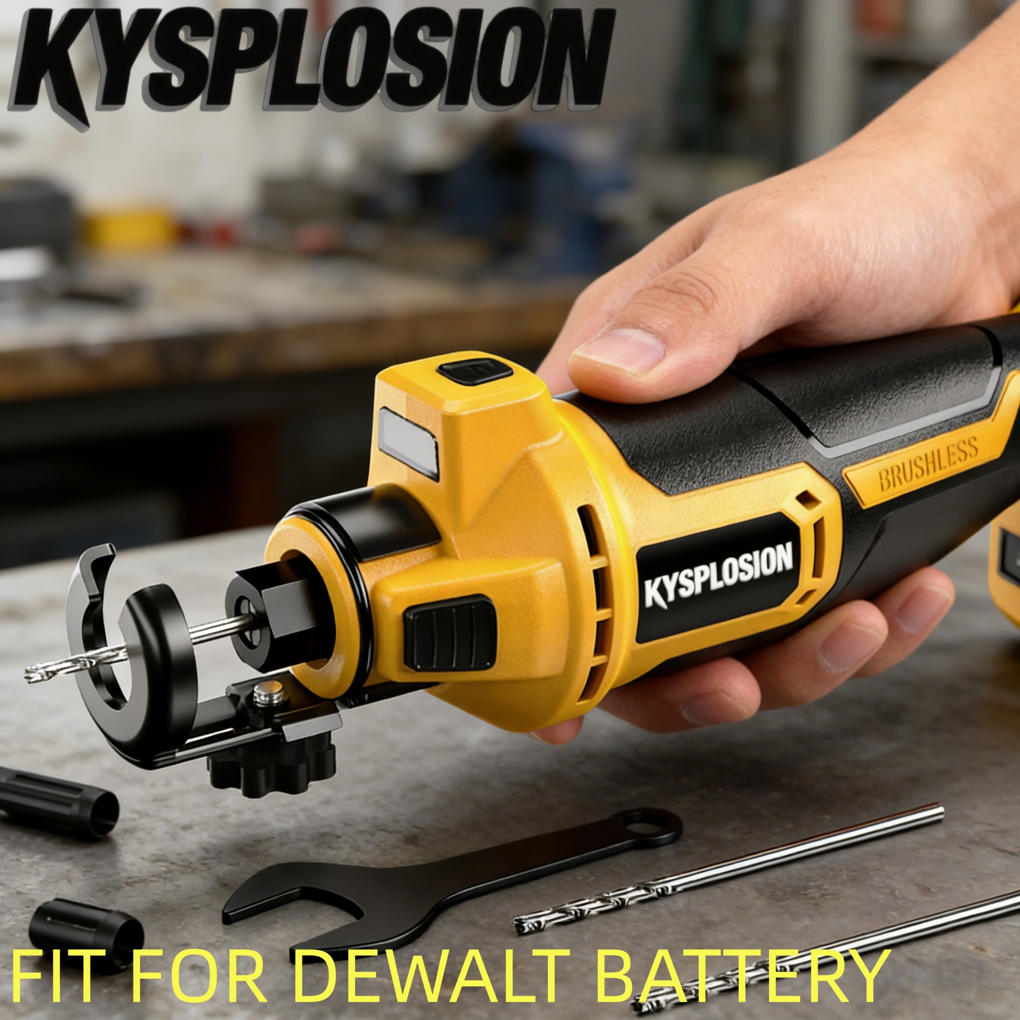 Power Tools Workshop - 3 Gears Brushless Electric Drywall Cut