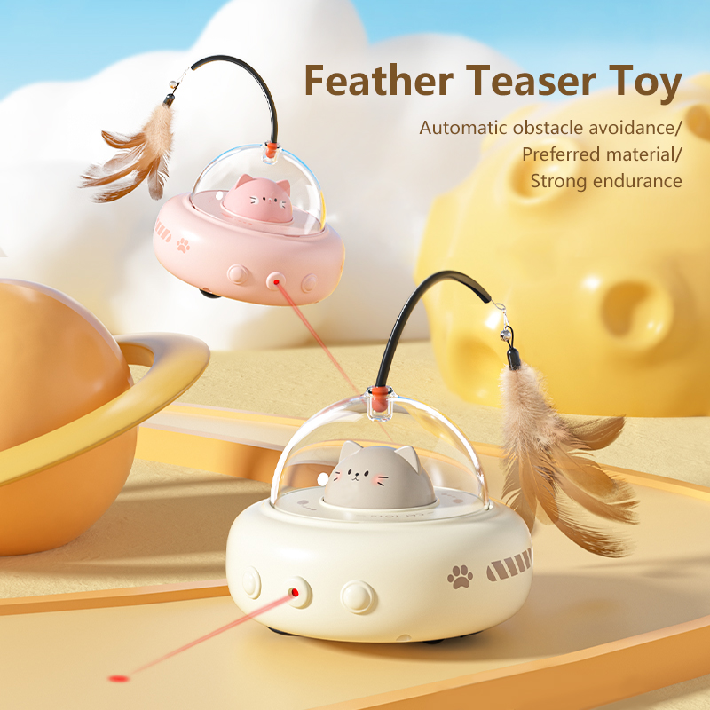 Power Tools Cat - Smart Electric Cat Toy UFO Automatic