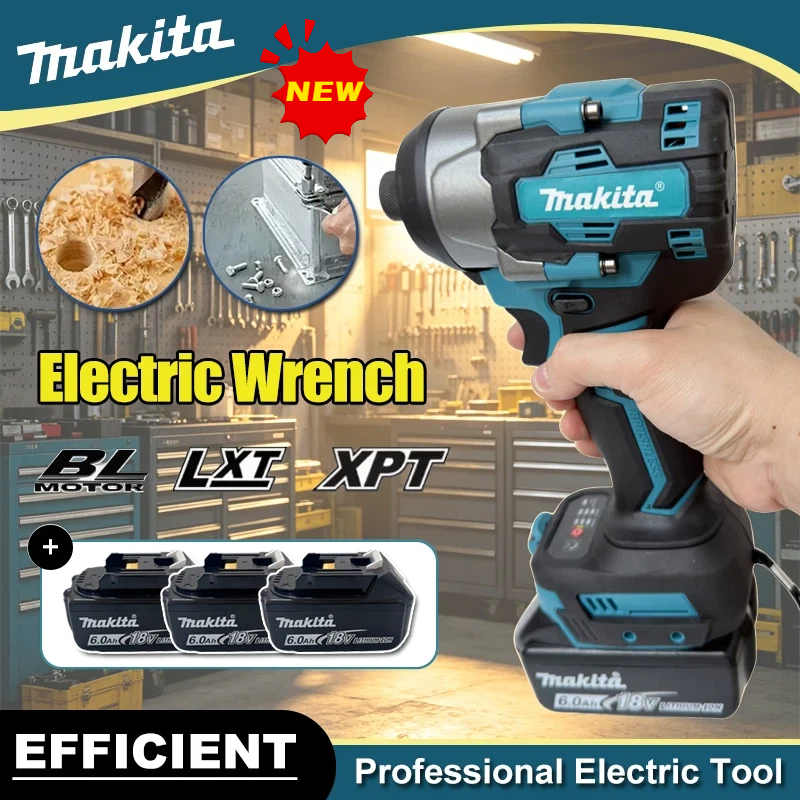 Power Tools In Automotive - Makita Brushless Electric Tool Wrench Torque