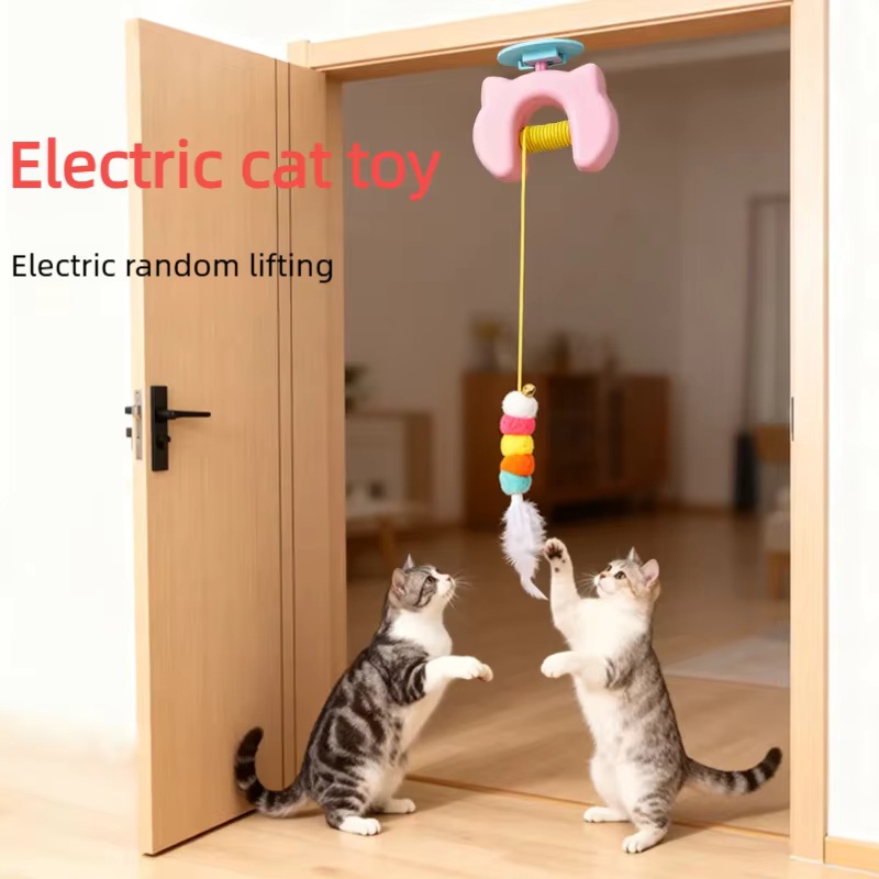 Power Tools Cat - Electric Cat Toy with 2 Ropes