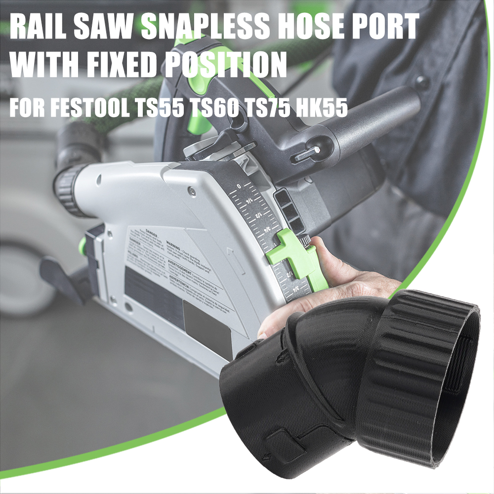 Power Tools Festool - 1/3/5PCS Rail Saw Snapless Hose Port