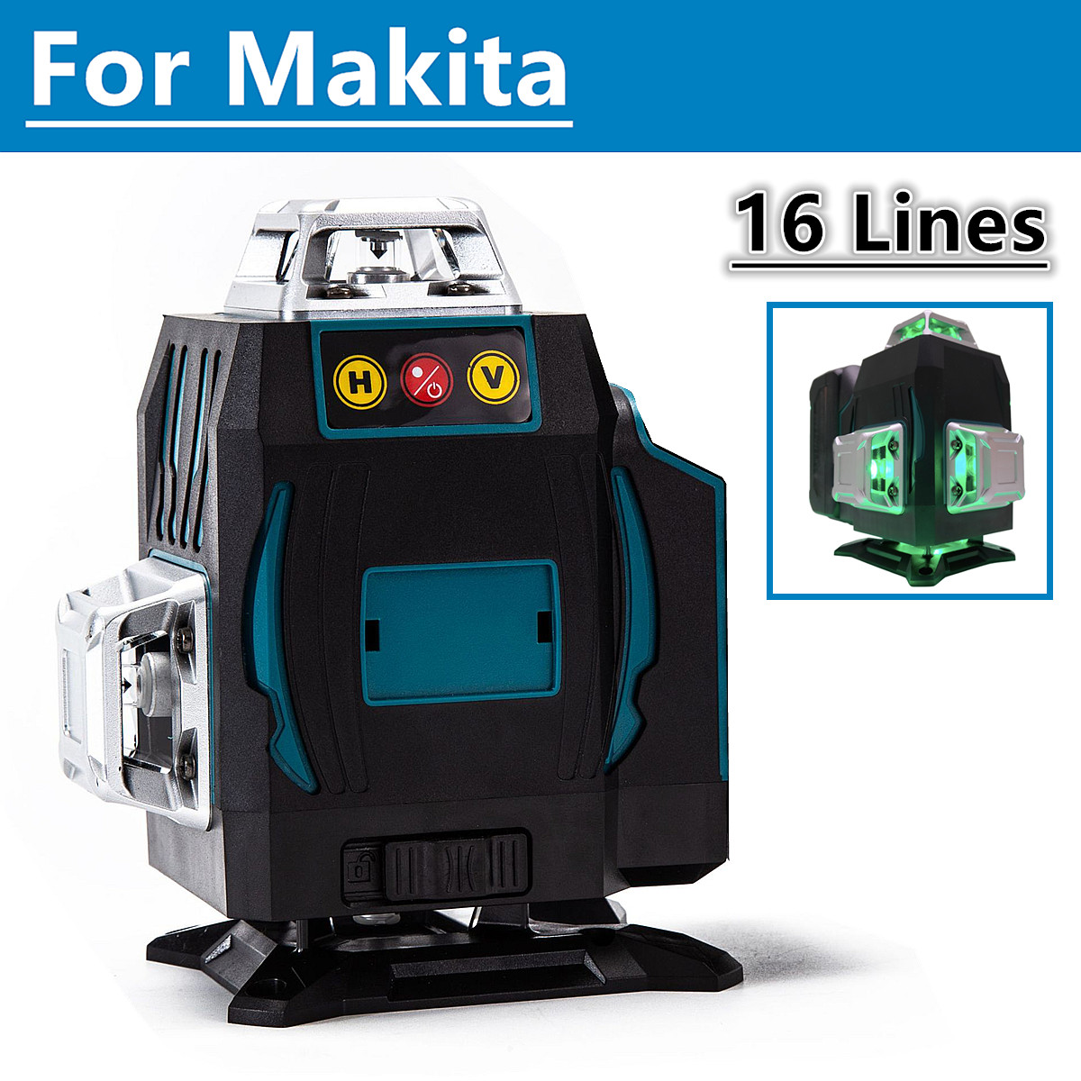 For Makita 18V Battery 16 Line - Power Tools Green Color ulasan dan harga