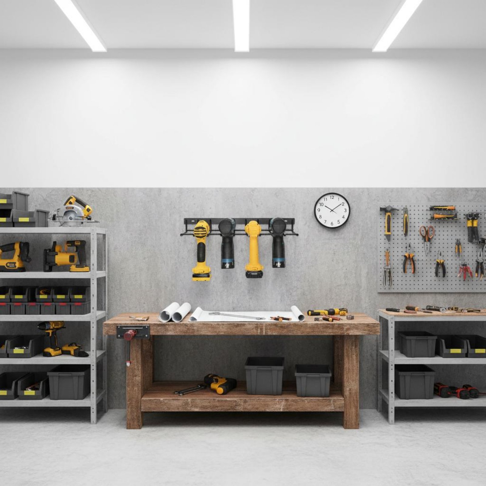 Wall Mount Drill Holder Easy I - Power Tools Holder ulasan dan harga