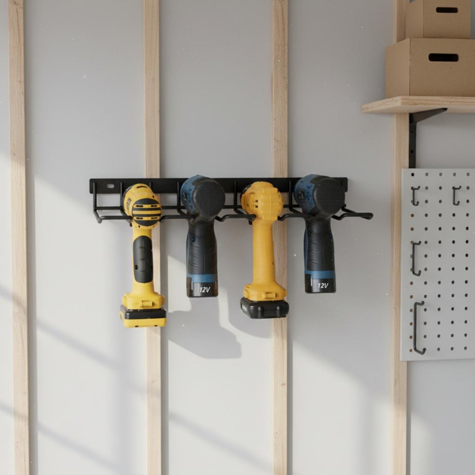 Wall Mount Drill Holder Easy I - Power Tools Holder ulasan dan harga