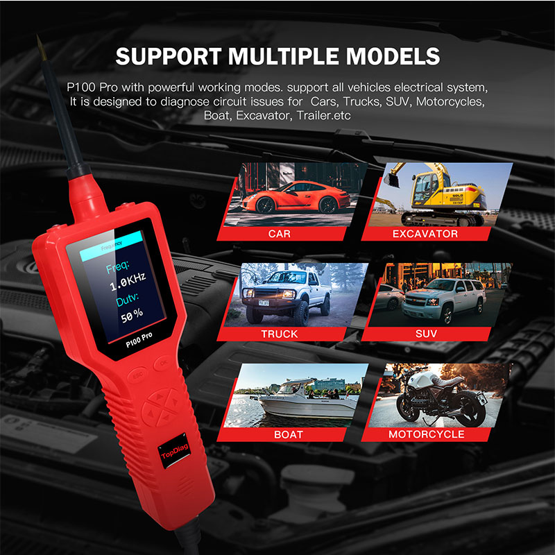 Newest Topdiag Power Probe P10 - Power Tools In Automotive ulasan dan harga