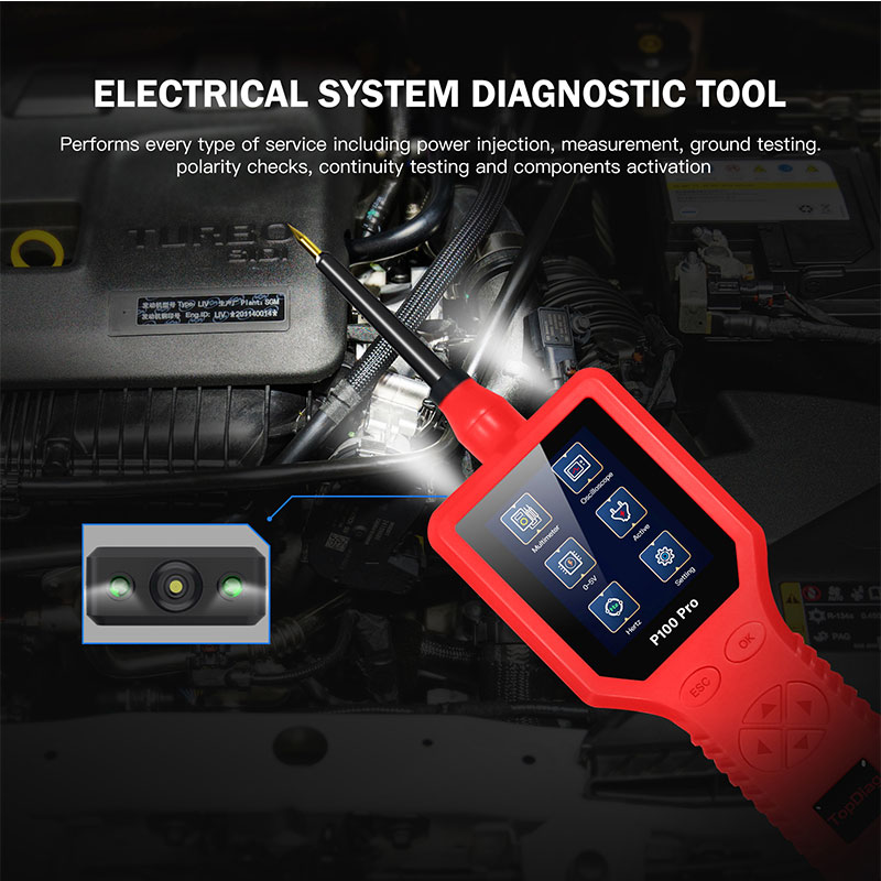 Newest Topdiag Power Probe P10 - Power Tools In Automotive ulasan dan harga