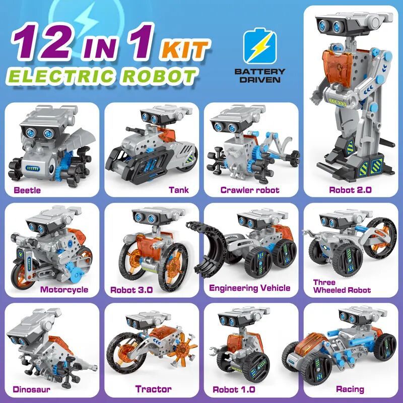 12 in 1 Science Experiment Sol - Kit Power Tools ulasan dan harga