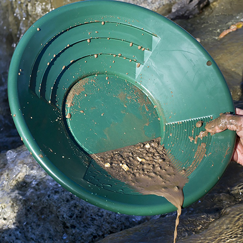 10/14/15 inch Washing Gold Pan - Power Tools Green Color ulasan dan harga