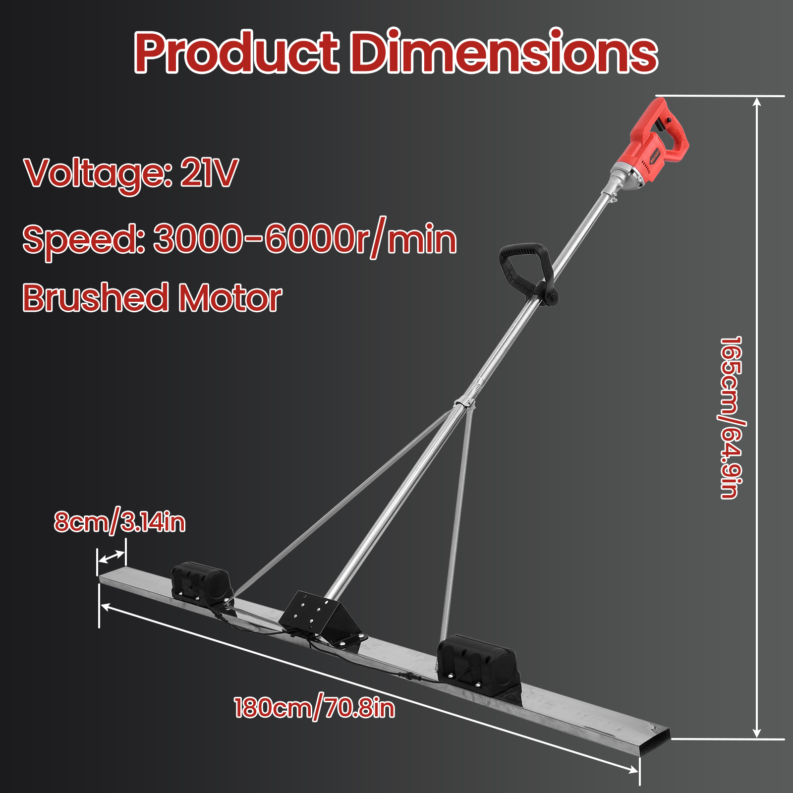 Cordless Concrete Vibrator Scr - Power Tools Repairs ulasan dan harga