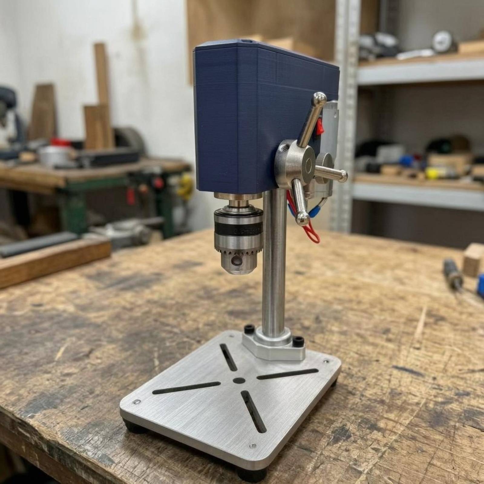 Mini Bench Drill Press Small S - Power Tools Workshop ulasan dan harga