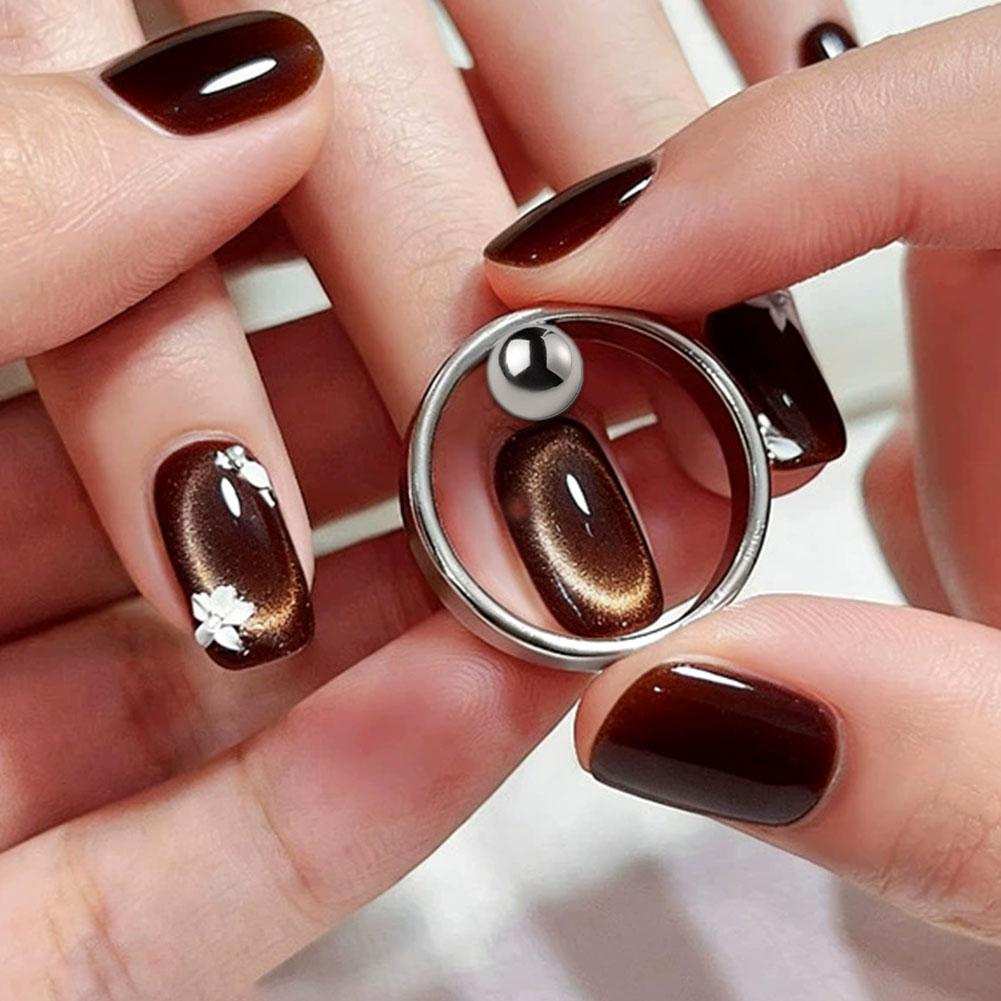 Nail Art Hollow Cat Eye Round  - Power Tools Cat ulasan dan harga