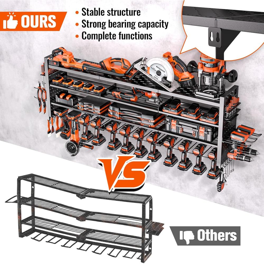 Large Power Tool Organizer Wal - Power Tools Holder ulasan dan harga