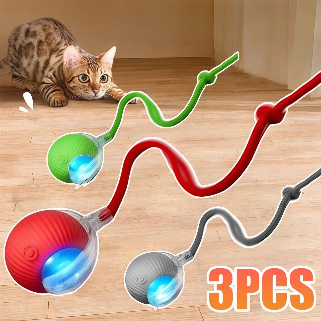 New Cat Interactive Ball Toy A - Power Tools Cat ulasan dan harga