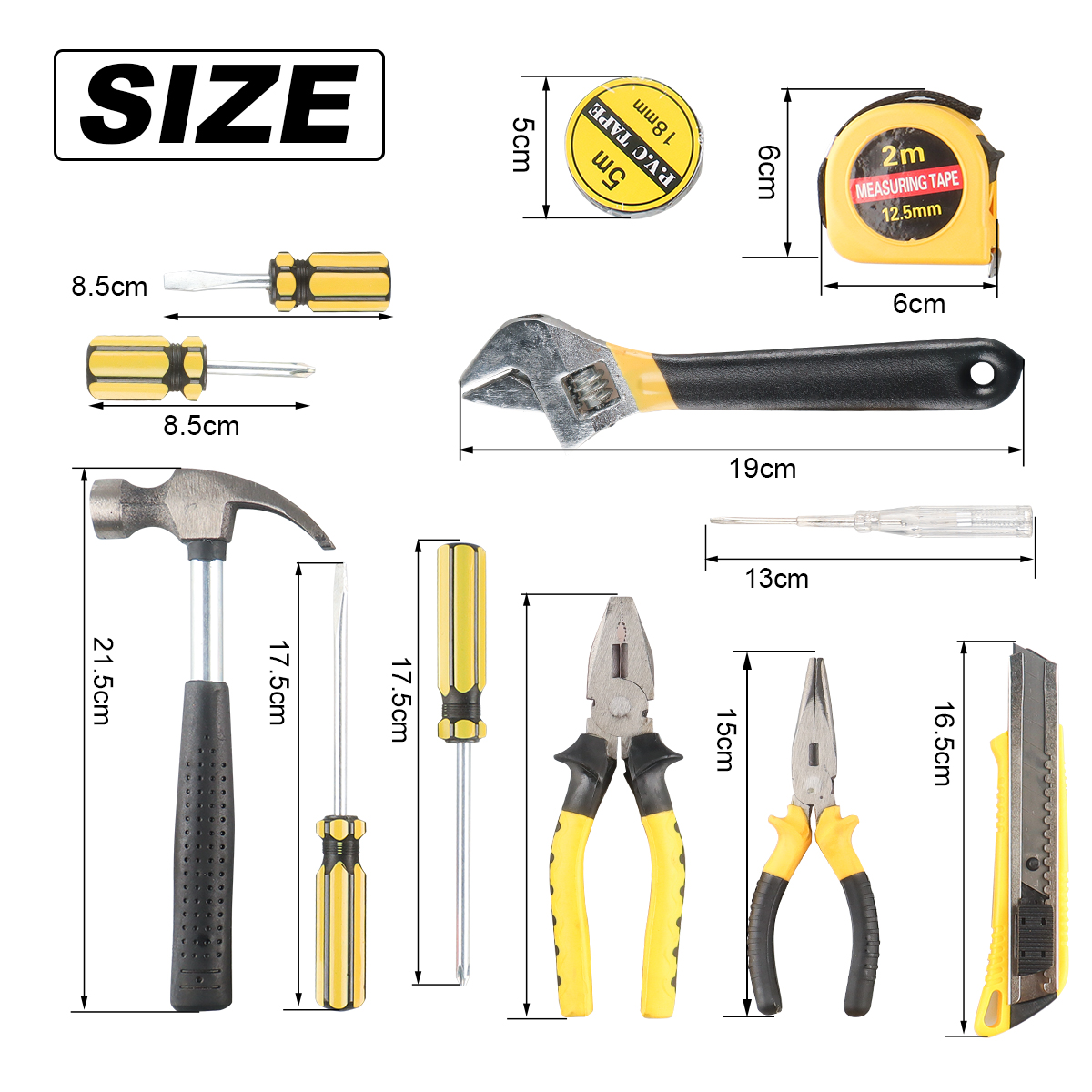 Household hand Tools Set Gener - Power Tools Catalogue ulasan dan harga