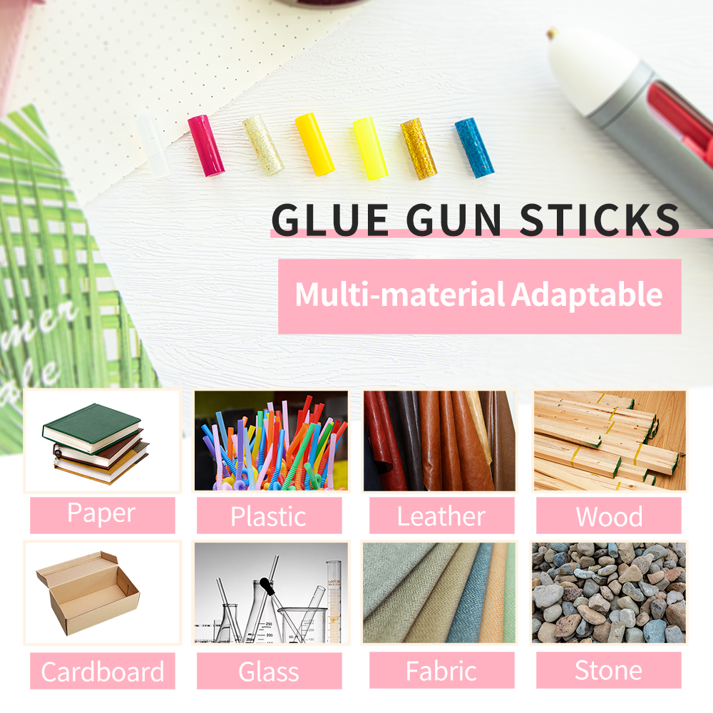 Multi-color hot melt glue stic - Power Tools Yellow Color ulasan dan harga