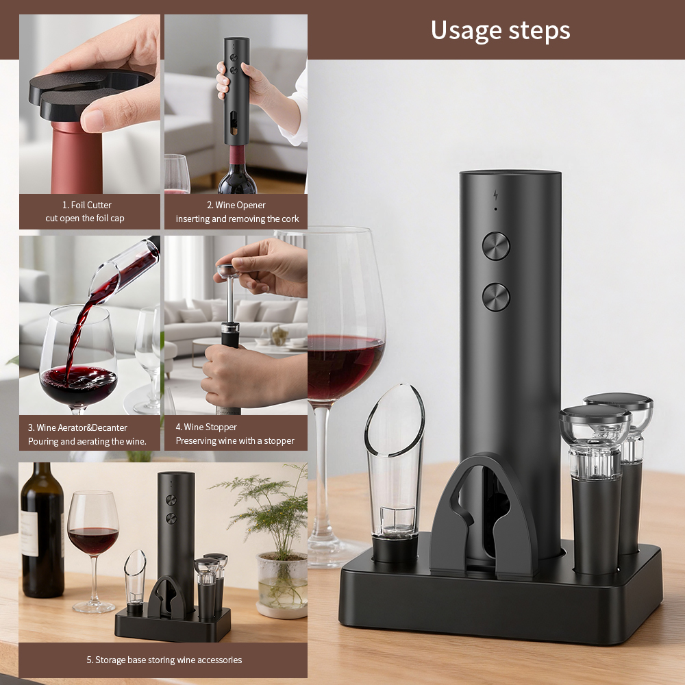 Electric Wine Bottle Opener Se - Kit Power Tools ulasan dan harga