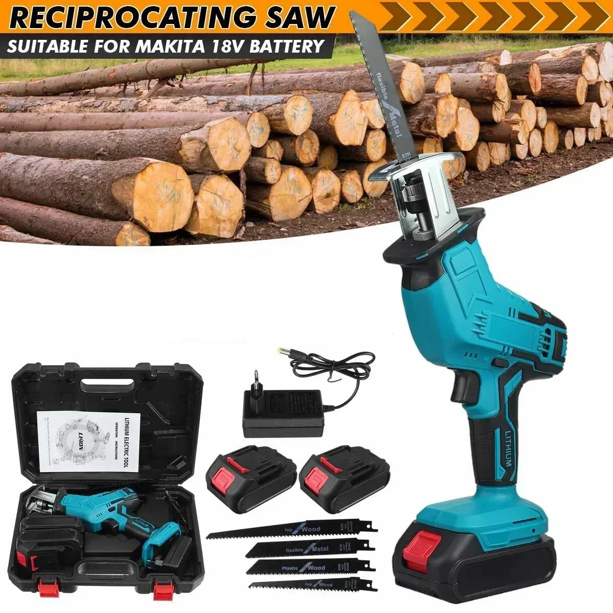 21V Cordless Electric Reciproc - Power Xchange Tools ulasan dan harga
