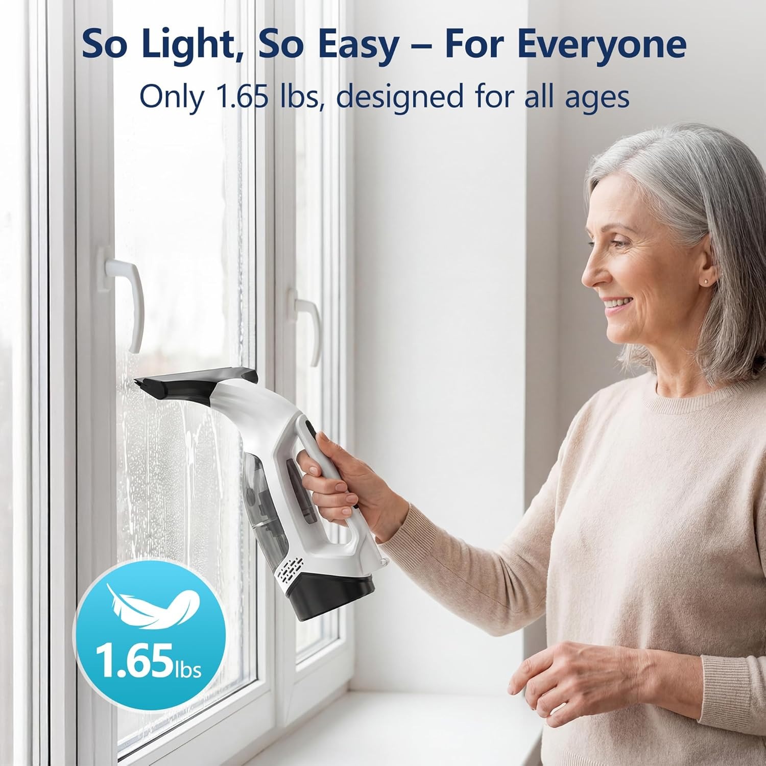 2000Pa Handheld Window Vacuum  - Kit Power Tools ulasan dan harga