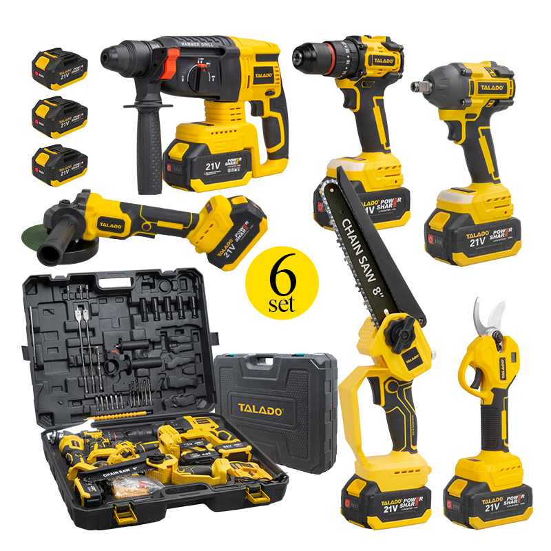 20v 6-in-1 Power Tool Set For  - Power Tools Combo Kits ulasan dan harga