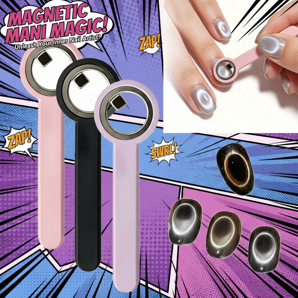 Circular Cat-Eye Nail Magnet T - Power Tools Cat ulasan dan harga