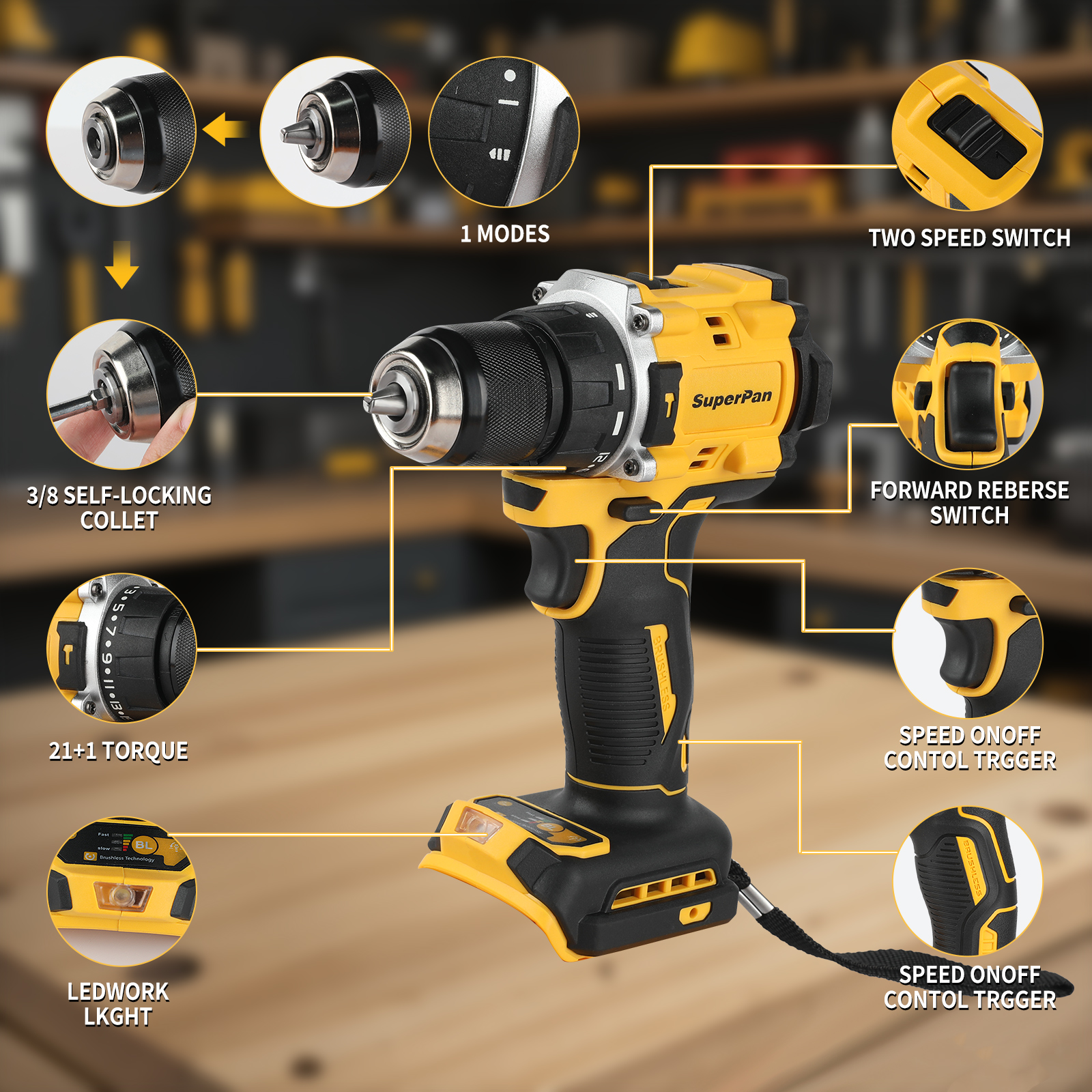 SuperPan Lightweight Cordless  - Power Tools Repairs ulasan dan harga