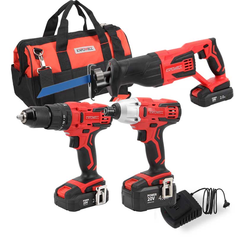 KAFUWELL P0002B-Y-1 2023 Hot S - Power Tools Combo Kits ulasan dan harga