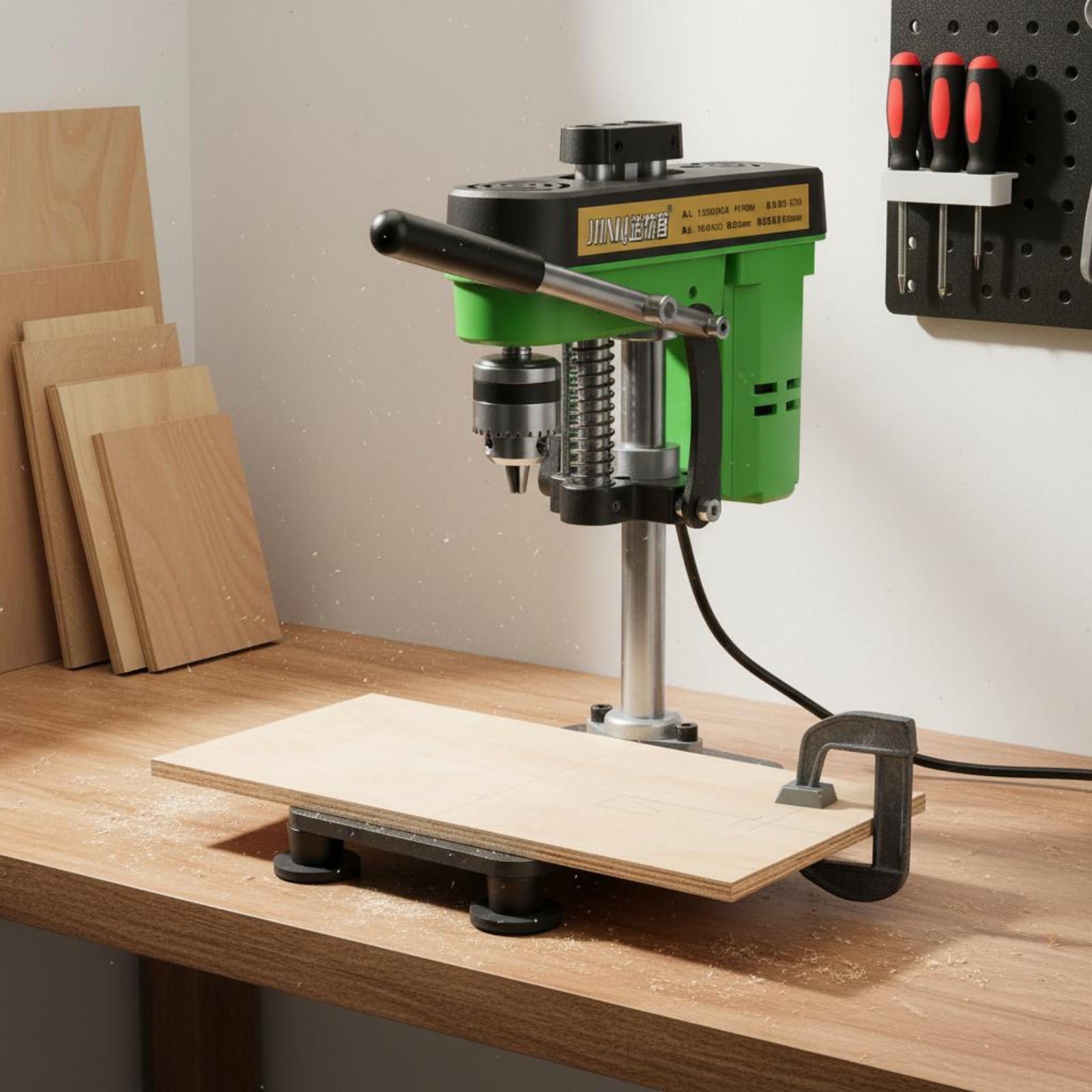 Mini Drill Press Multi-Functio - Power Tools Workshop ulasan dan harga