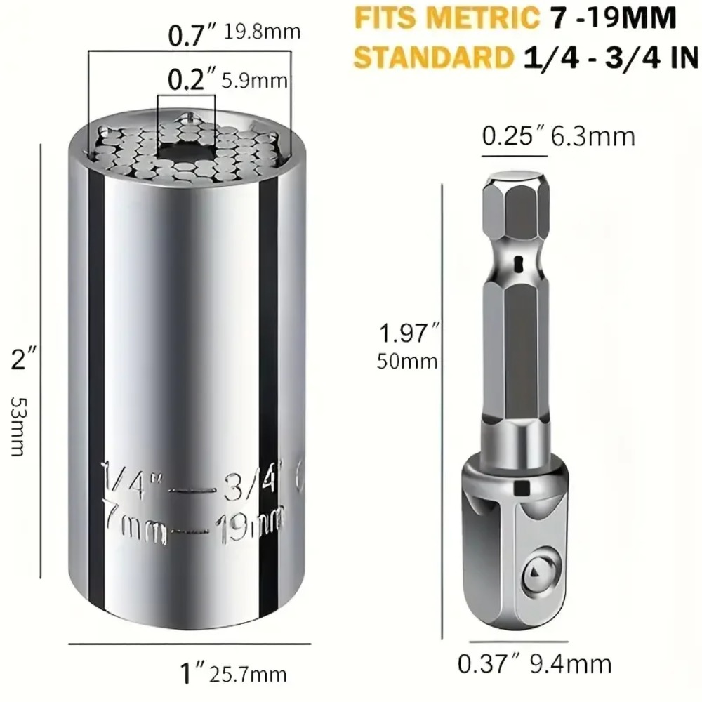 Universal Socket Wrench Torque - Power Key Tools ulasan dan harga