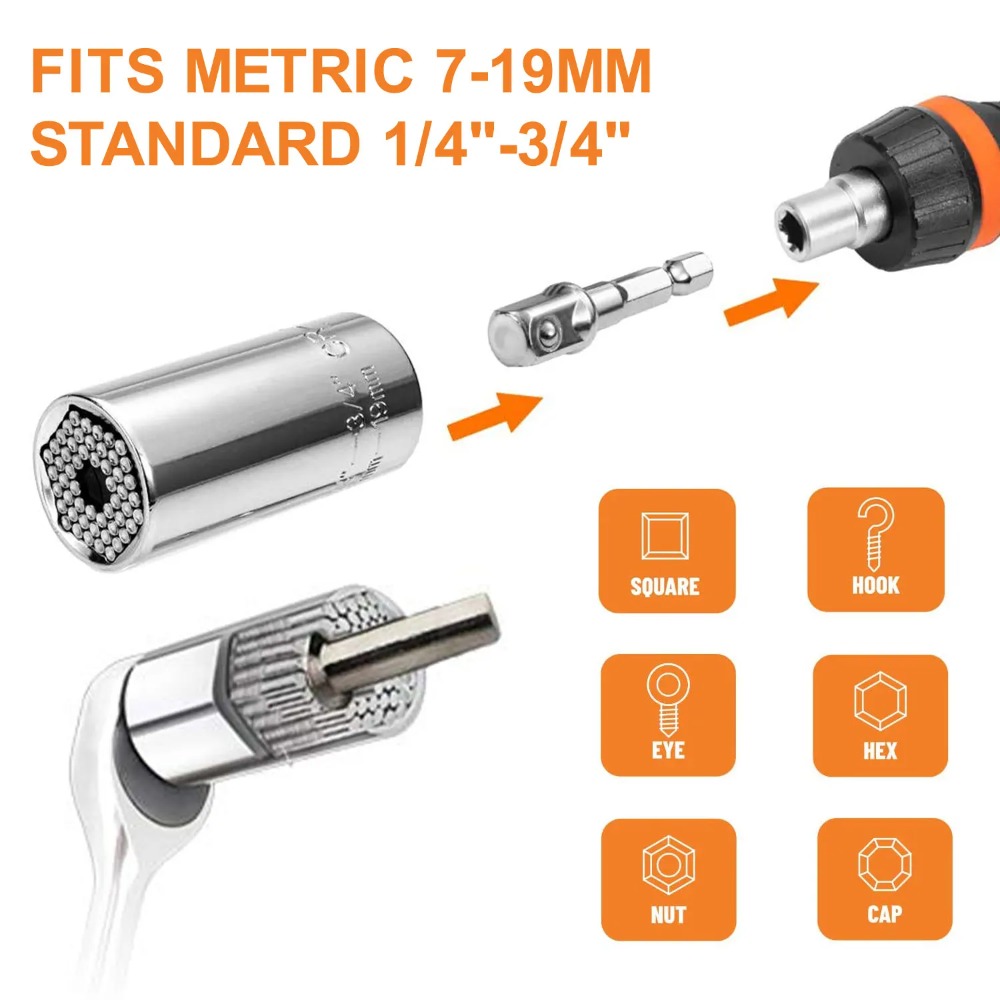 Universal Socket Wrench Torque - Power Key Tools ulasan dan harga