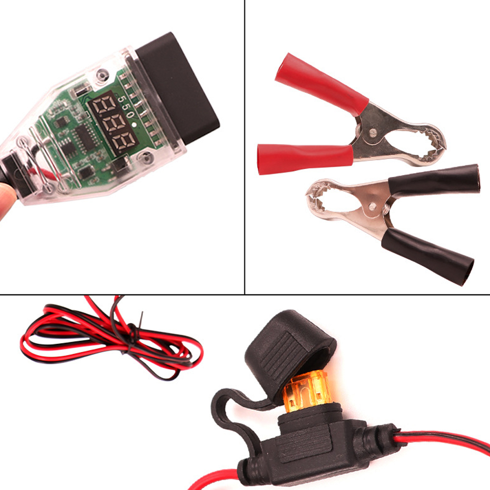 OBD2 Universal Automotive Batt - Power Tools In Automotive ulasan dan harga