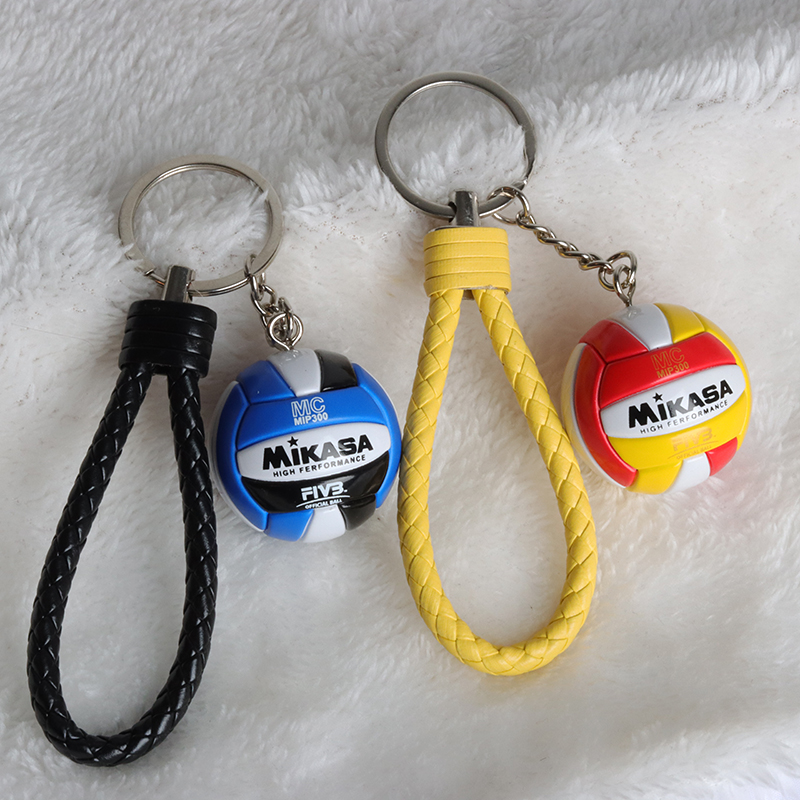 1pcs PVC  Volleyball Keychain  - Power Key Tools ulasan dan harga