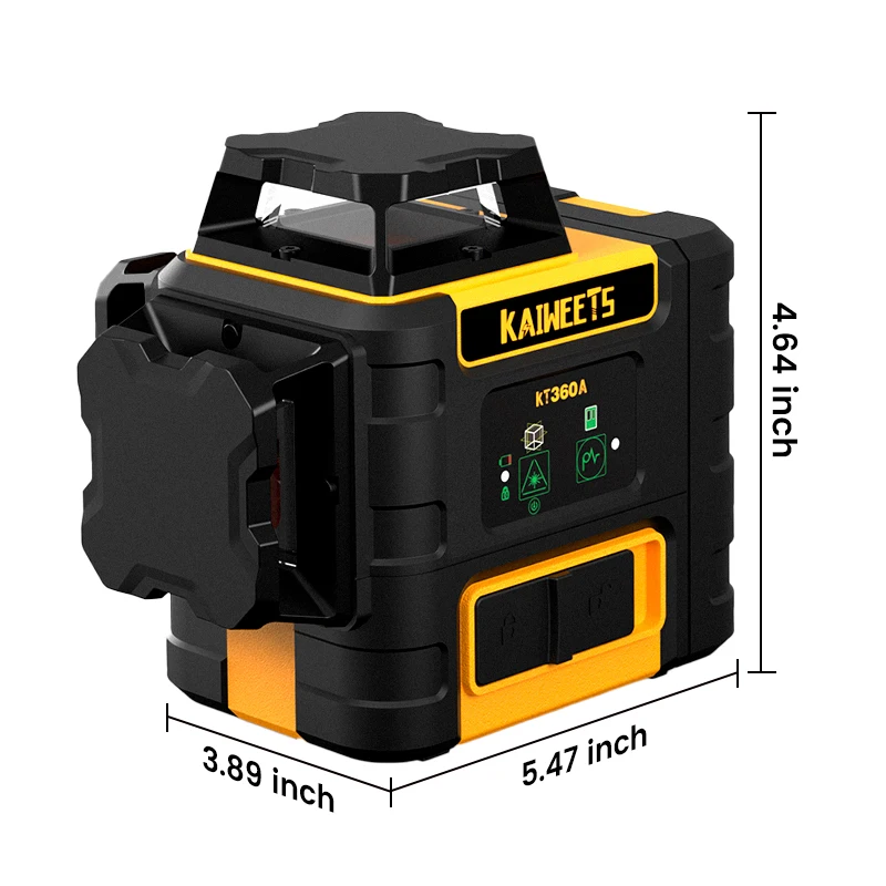 KAIWEETS KT360A 3D Cross Line  - Power Tools Green Color ulasan dan harga