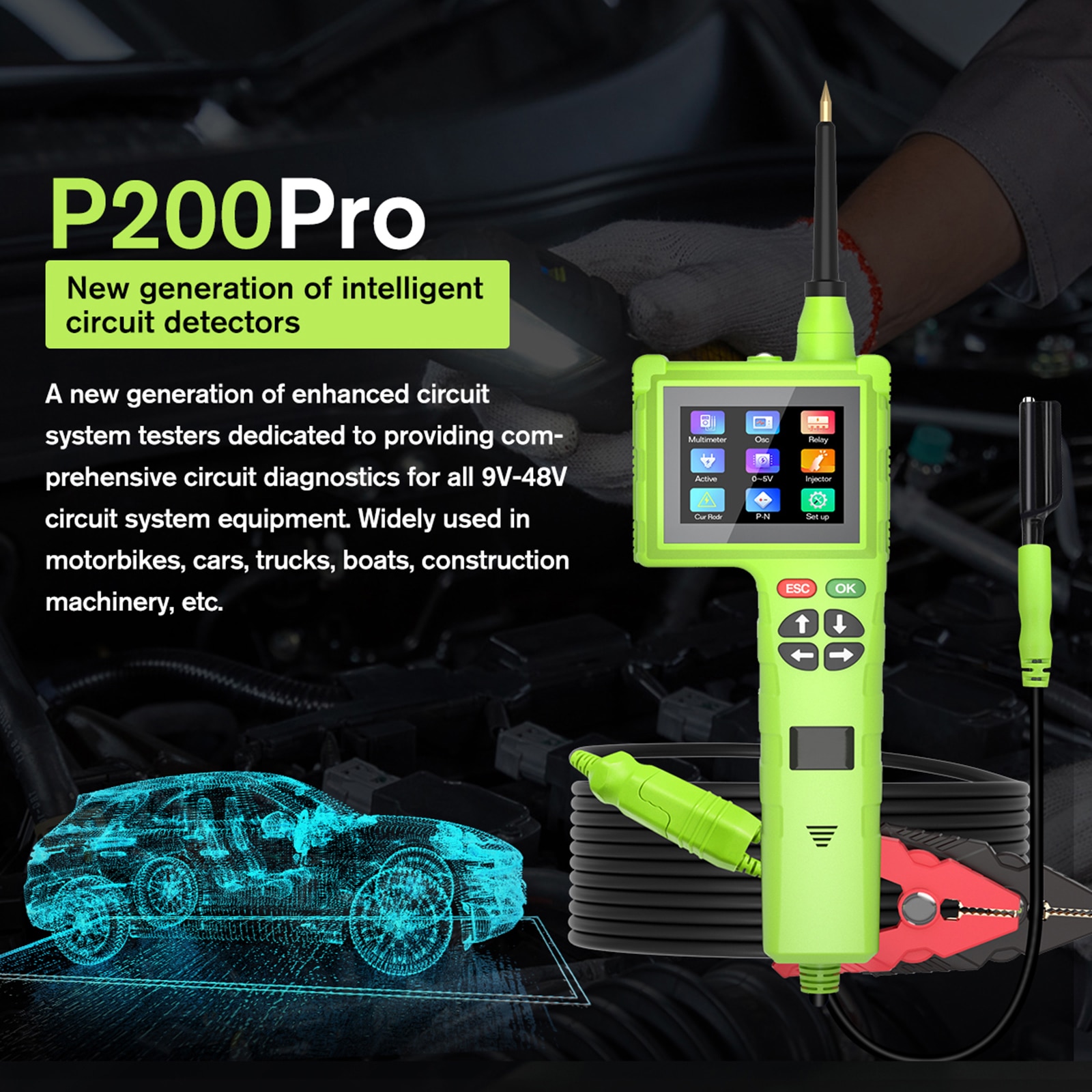 TopDiag P200 Pro Automotive Ci - Power Tools In Automotive ulasan dan harga