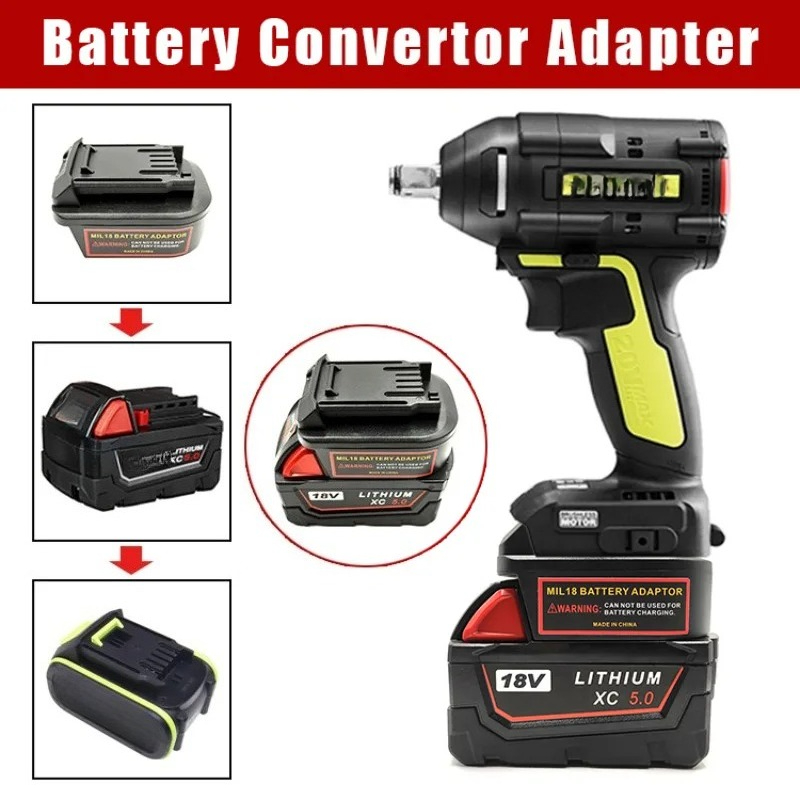 Battery Adapter Converter for  - Power Tools Green Color ulasan dan harga