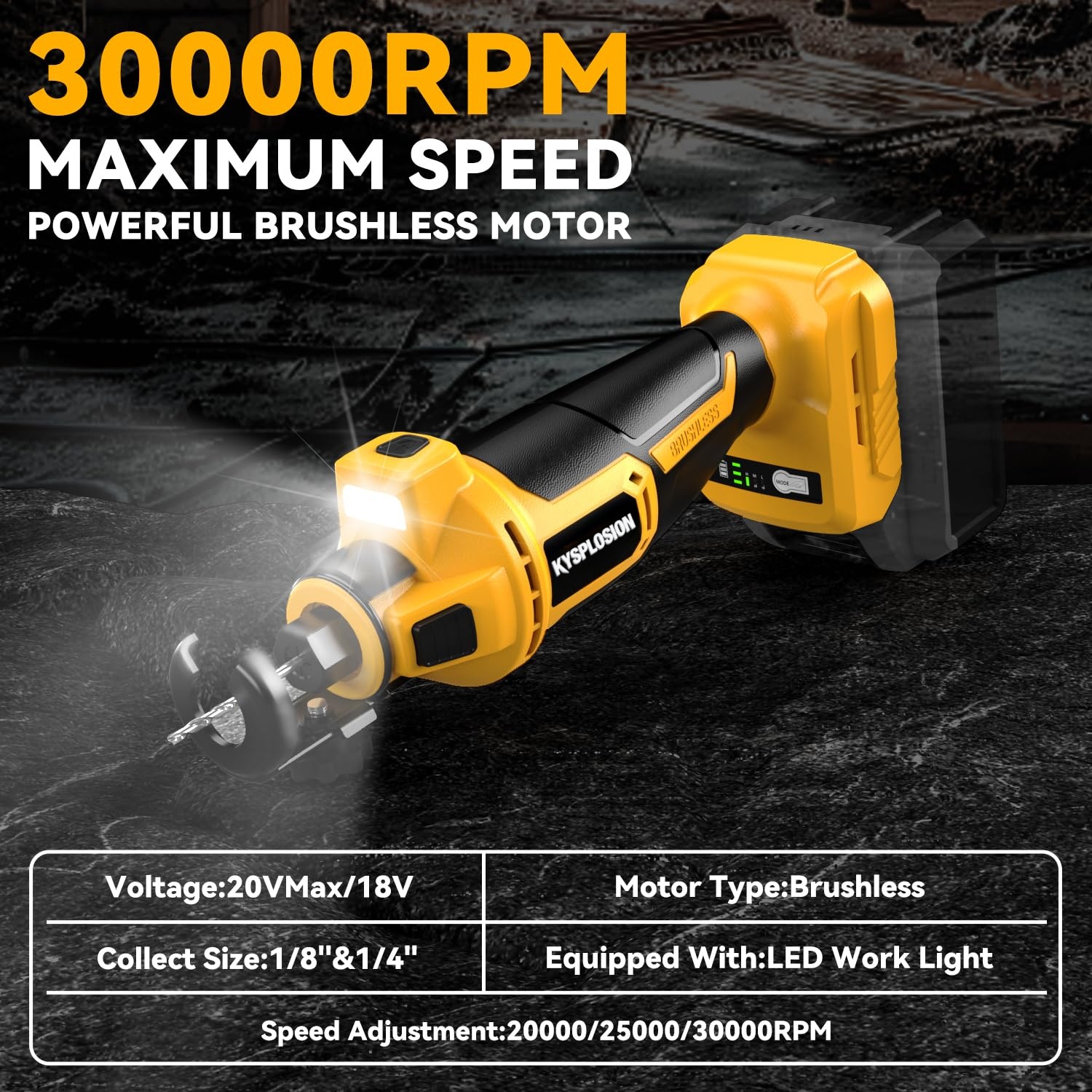 3 Gears Brushless Electric Dry - Power Tools Workshop ulasan dan harga