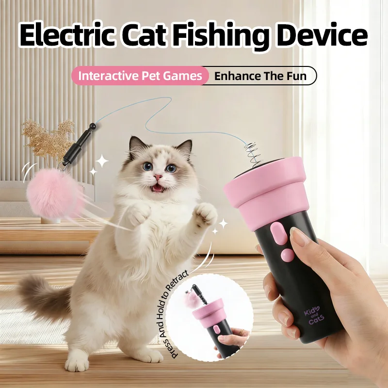 Electric Cat Teaser USB Rechar - Power Tools Cat ulasan dan harga