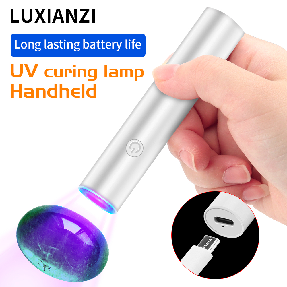 LUXIANZI Portable UV Curing La - Power Tools Green Color ulasan dan harga