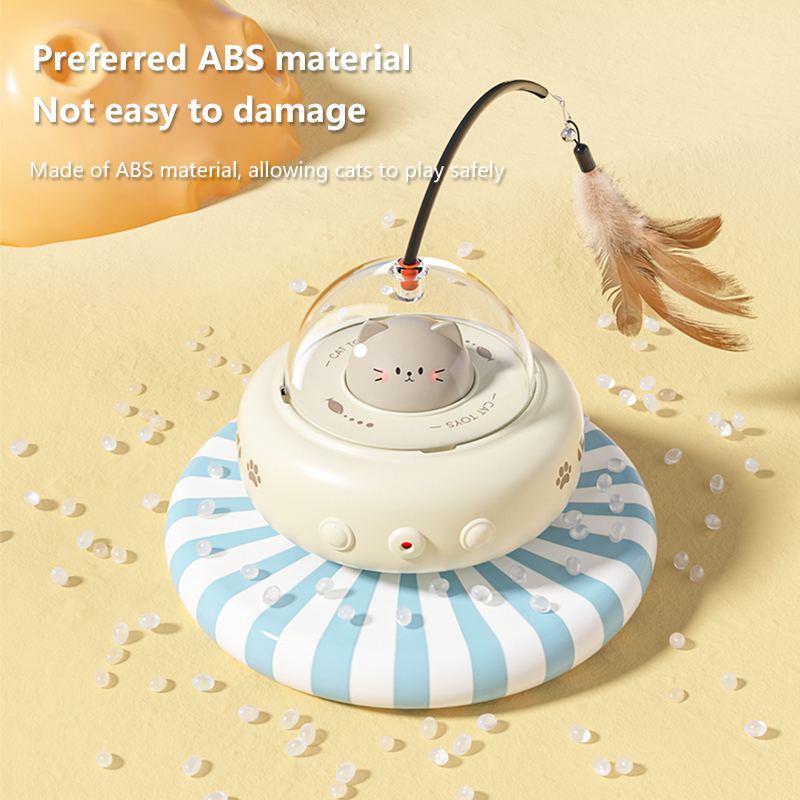 Smart Electric Cat Toy UFO Aut - Power Tools Cat ulasan dan harga