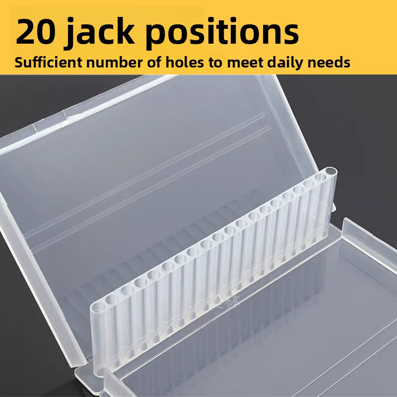 1/2/3PCS 20 Slots Clear Nail D - Power Tools Holder ulasan dan harga