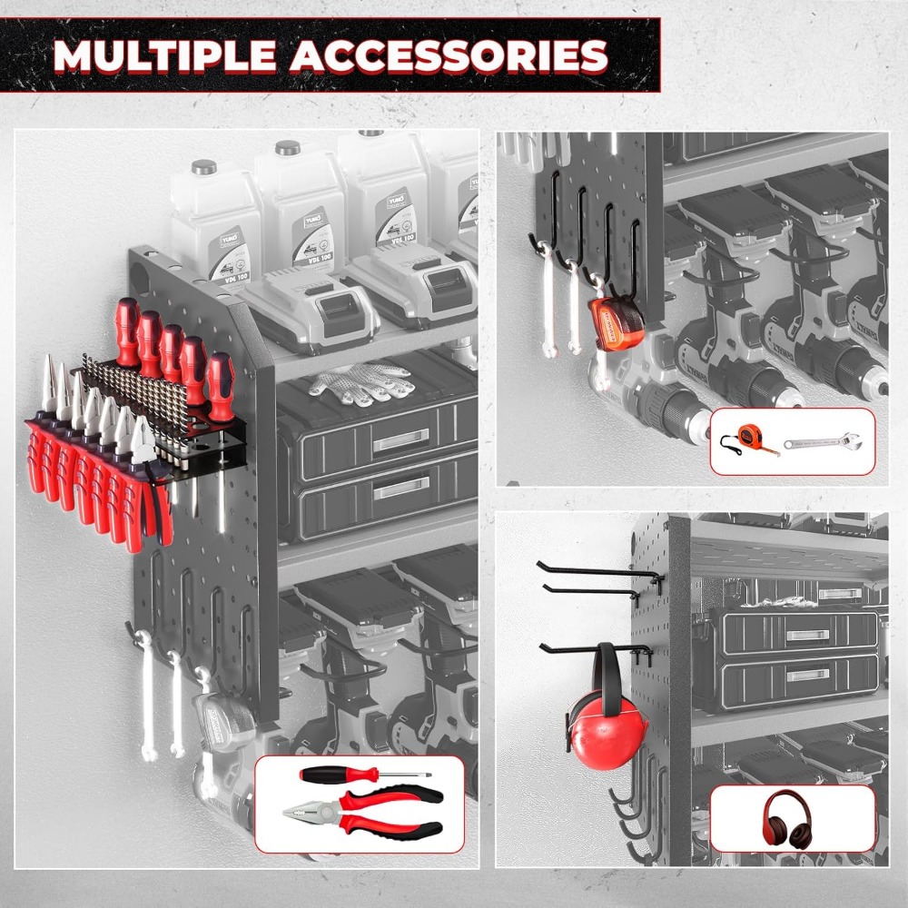 Wall Mount Power Tool Organize - Power Tools Holder ulasan dan harga
