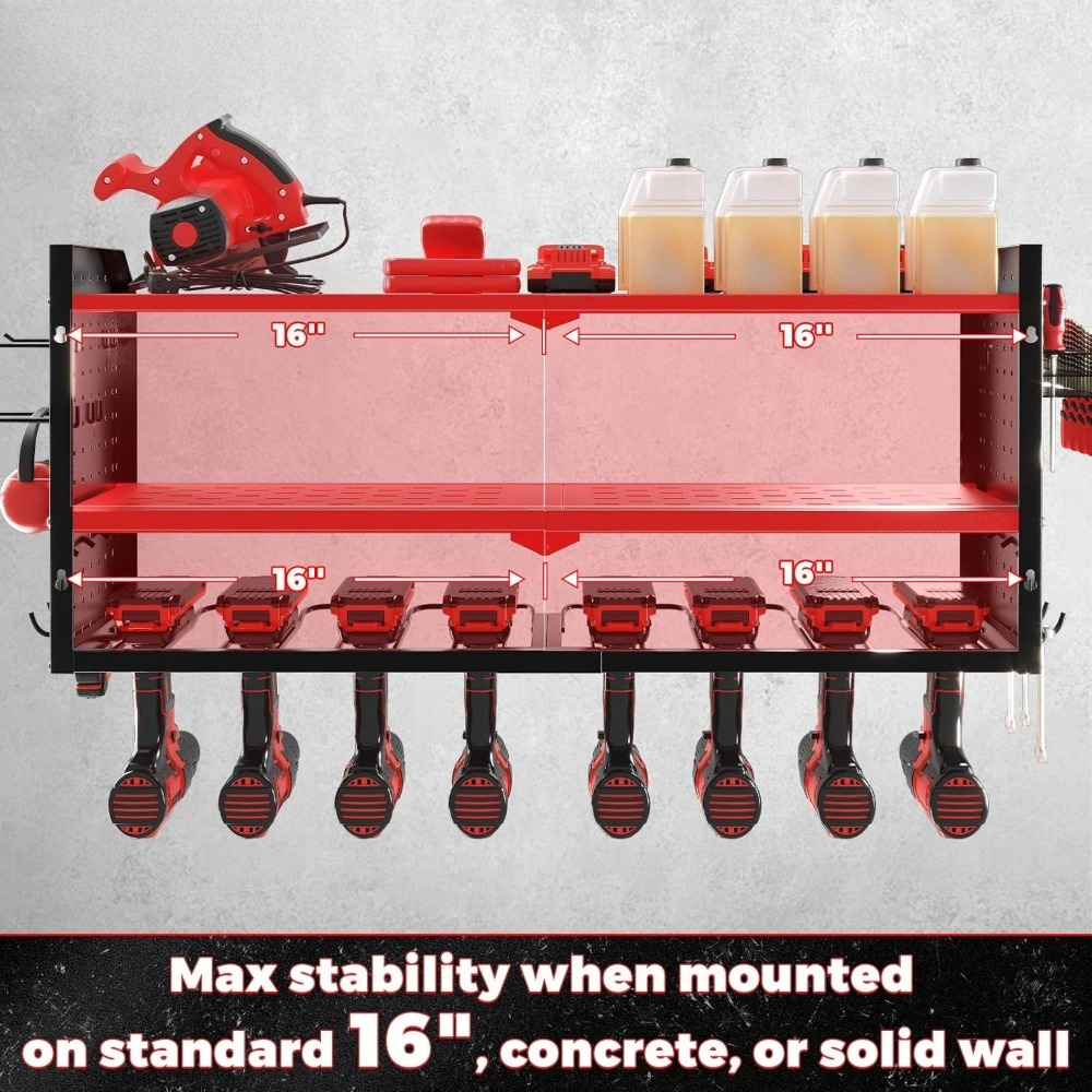 Wall Mount Power Tool Organize - Power Tools Holder ulasan dan harga