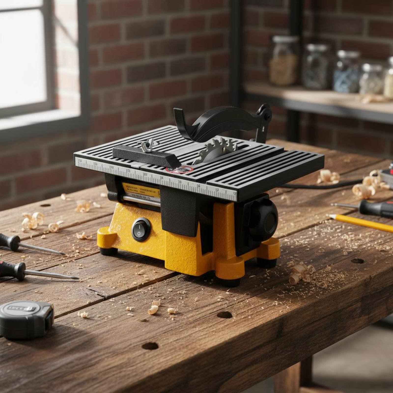 Mini Table Saw Portable Miniat - Power Tools Workshop ulasan dan harga
