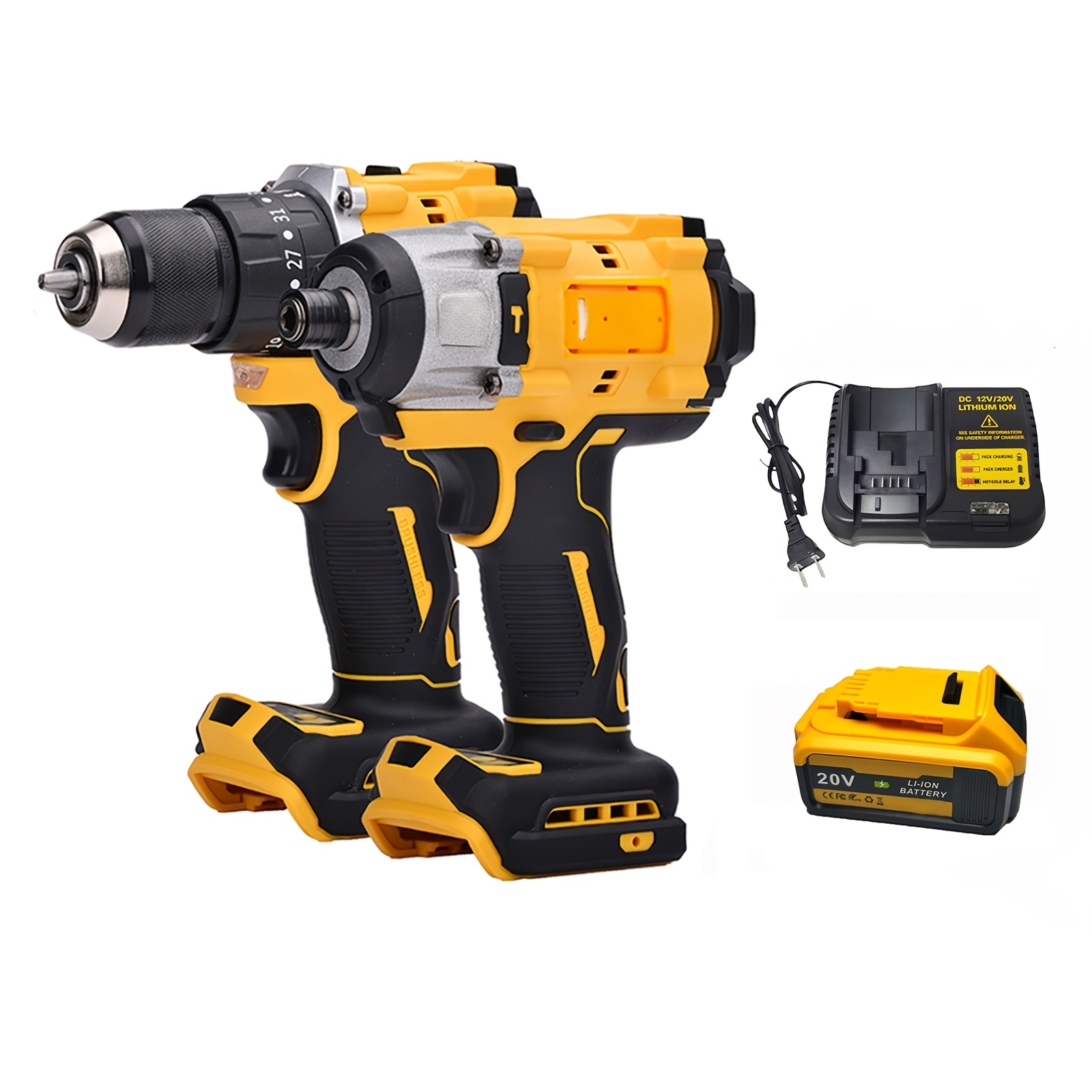 for Dewalt 20V MAX Battery | C - Power Tools Combo Kits ulasan dan harga
