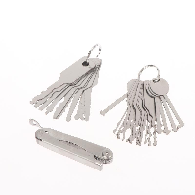Hot Sale 10/11/16Pcs Locksmith - Power Key Tools ulasan dan harga