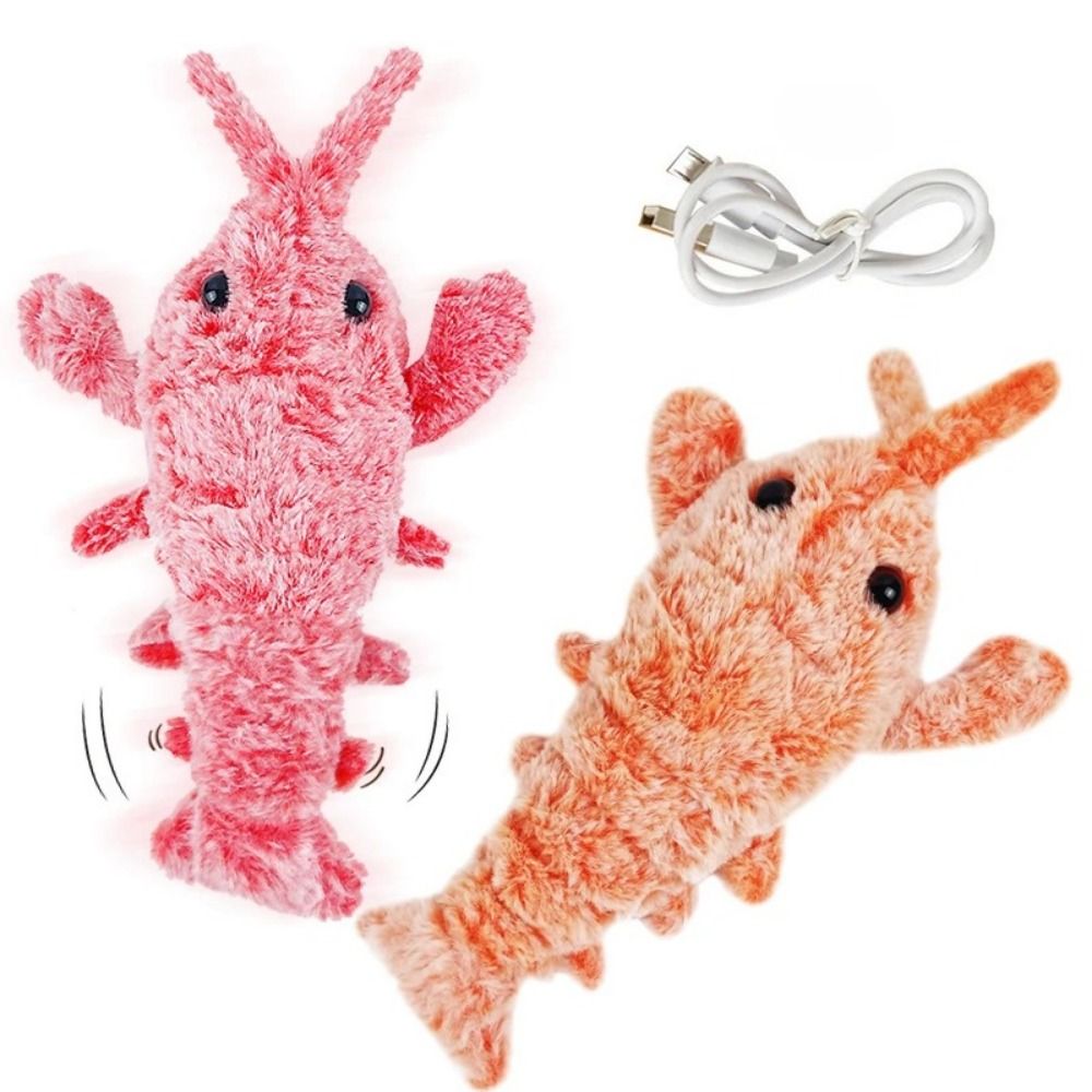 USB Charging Lobster Cats Toy  - Power Tools Cat ulasan dan harga