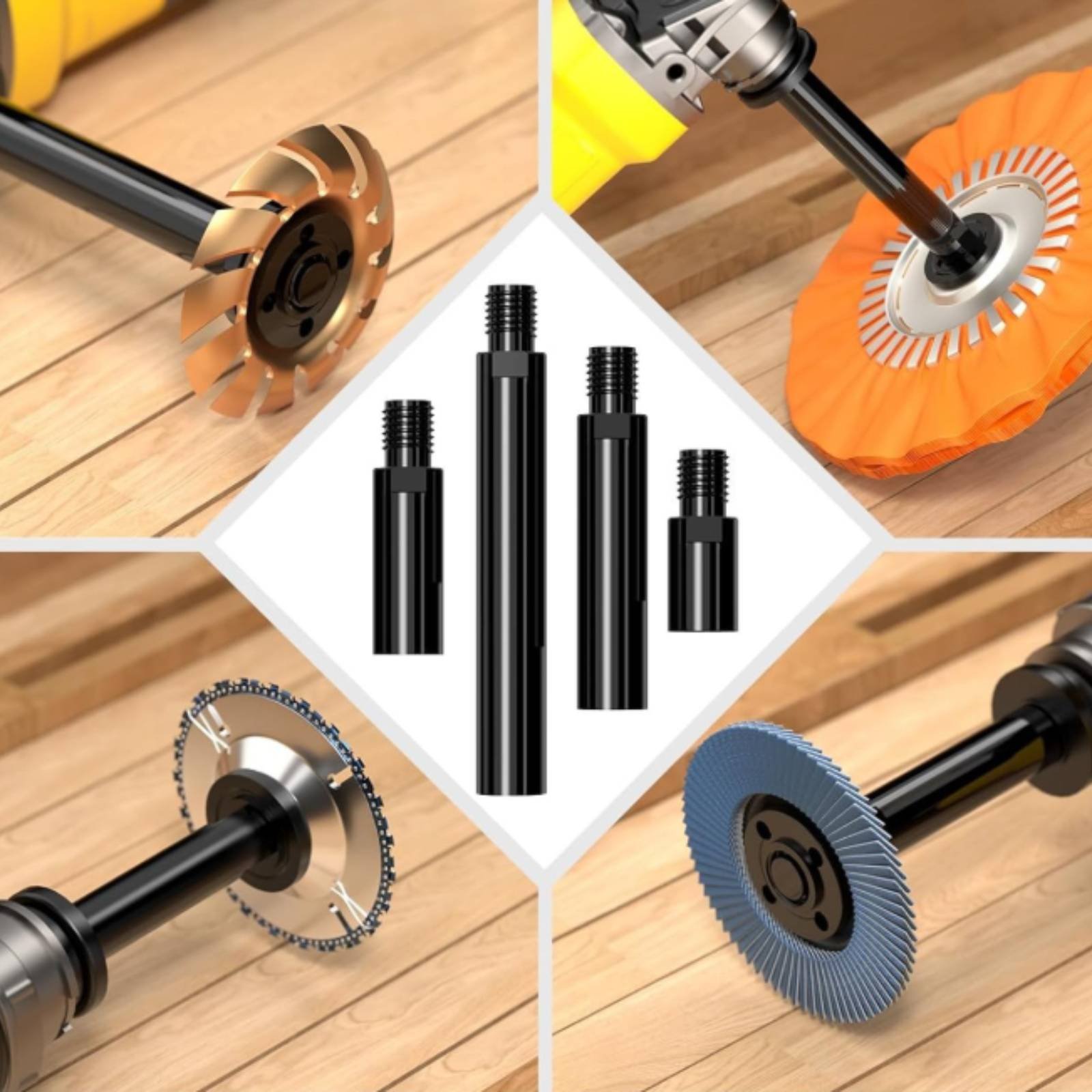 Angle Grinder Flange Nut Wrenc - Kit Power Tools ulasan dan harga